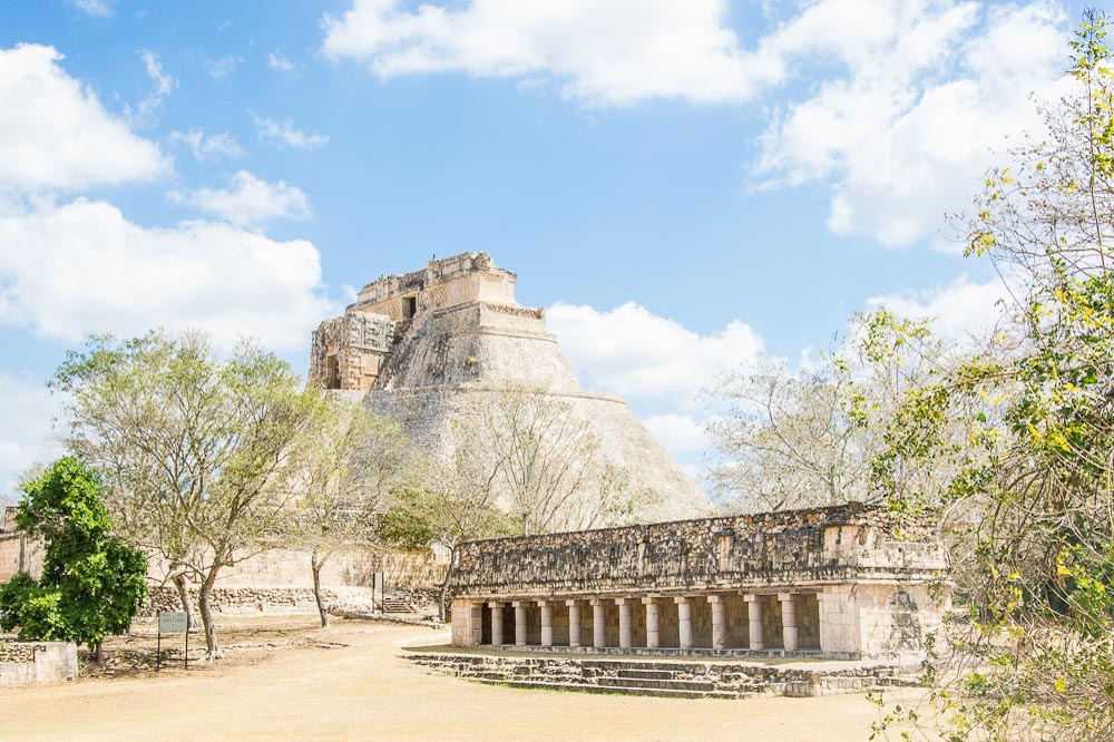 The magician's pyramid in Uxumal