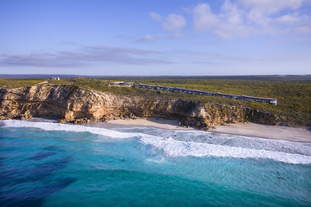 Southern Ocean Lodge is a five-star accommodation option in Kangaroo Island