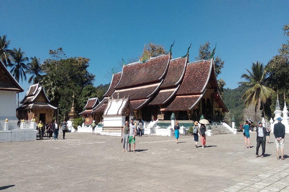 A Buddhist temple in Laos