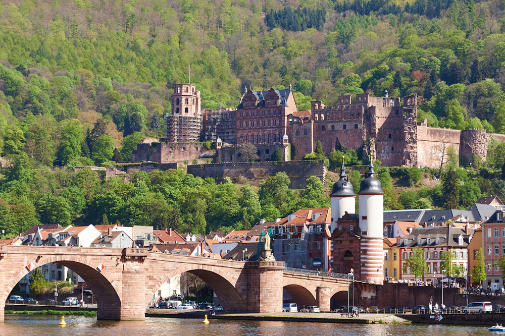 Heidelberg Castle and the old bridge