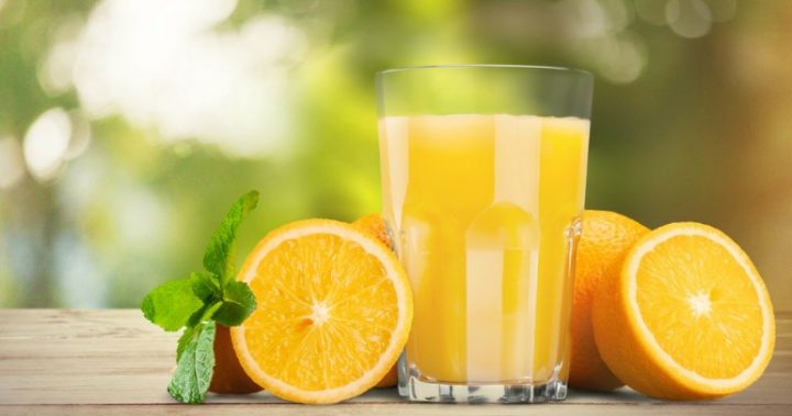 5.7 orange juice glass of orange juice