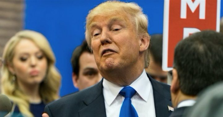 donald trump fight donald trump
