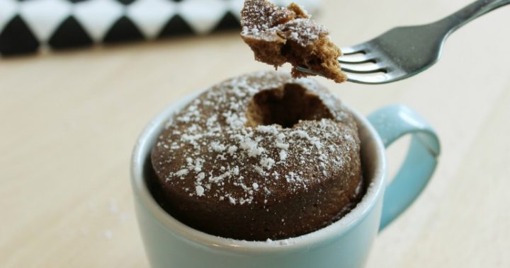 Easy and indulgent molten chocolate mug cake | Starts at 60