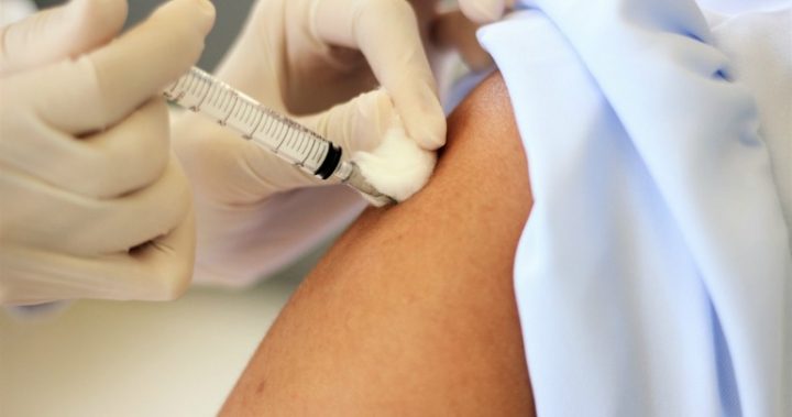 vaccine1 injection in arm