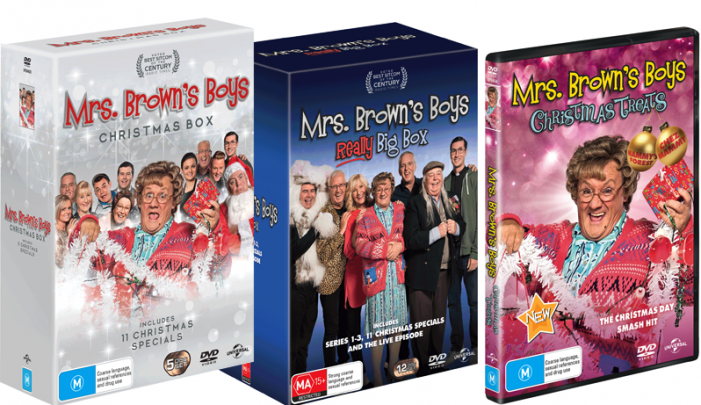 Mrs Brown's DVDs