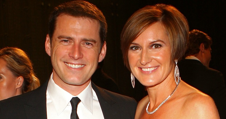 karl stefanovic and cassandra thorburn getty