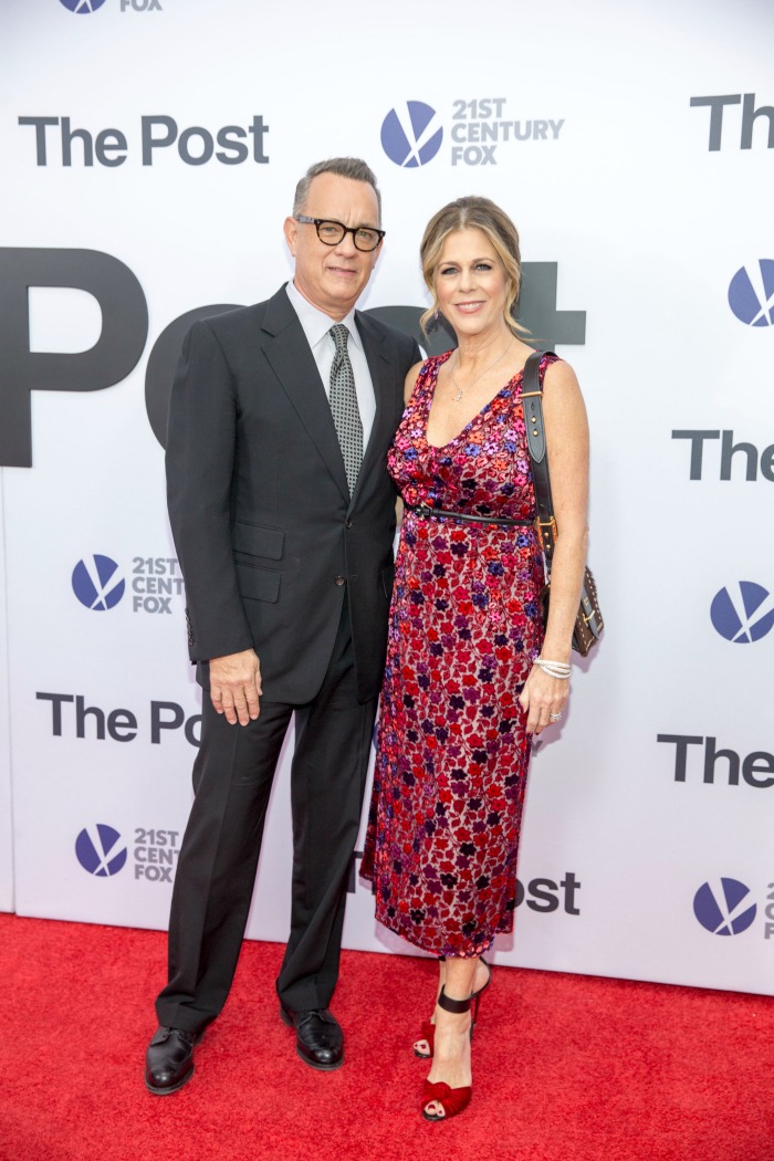 Tom Hanks and wife Rita Wilson