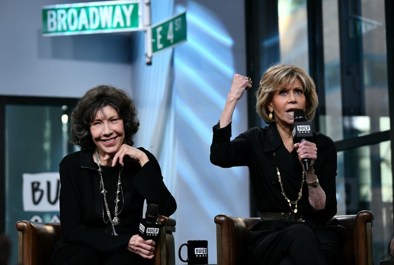 Jane Fonda and Lily Tomlin