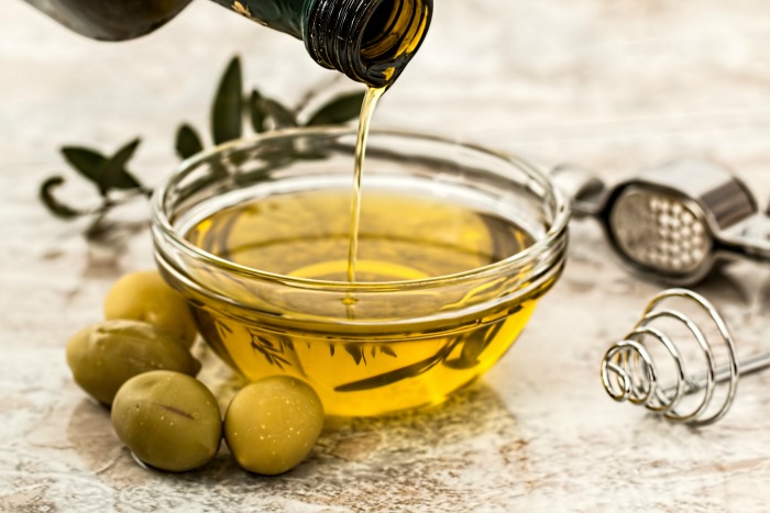 Always opt for olive oil where possible.