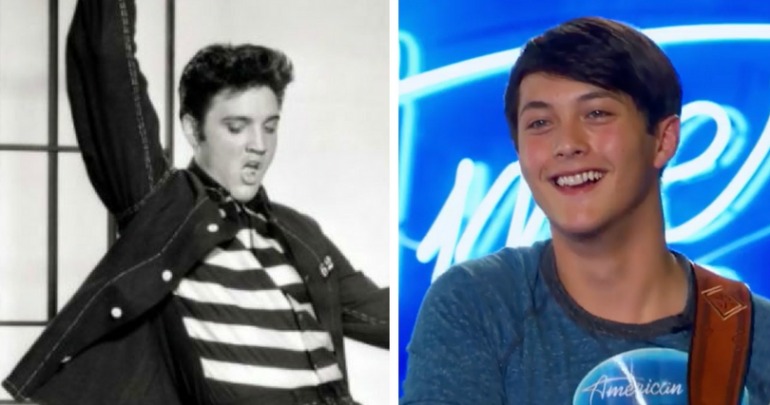 'You're a Young Elvis Presley': Lookalike wows American Idol judges | Starts at 60