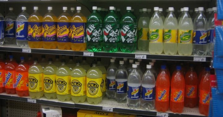 The popular soft drinks that contain the most sugar | Starts at 60
