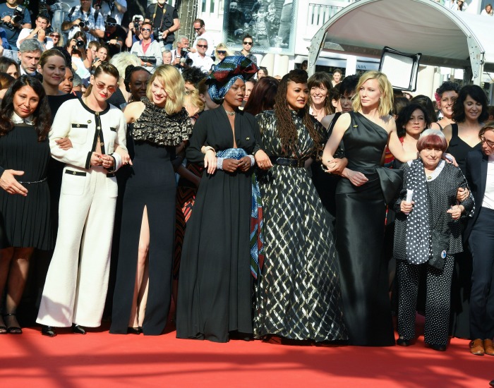 Silent protest cannes 2018