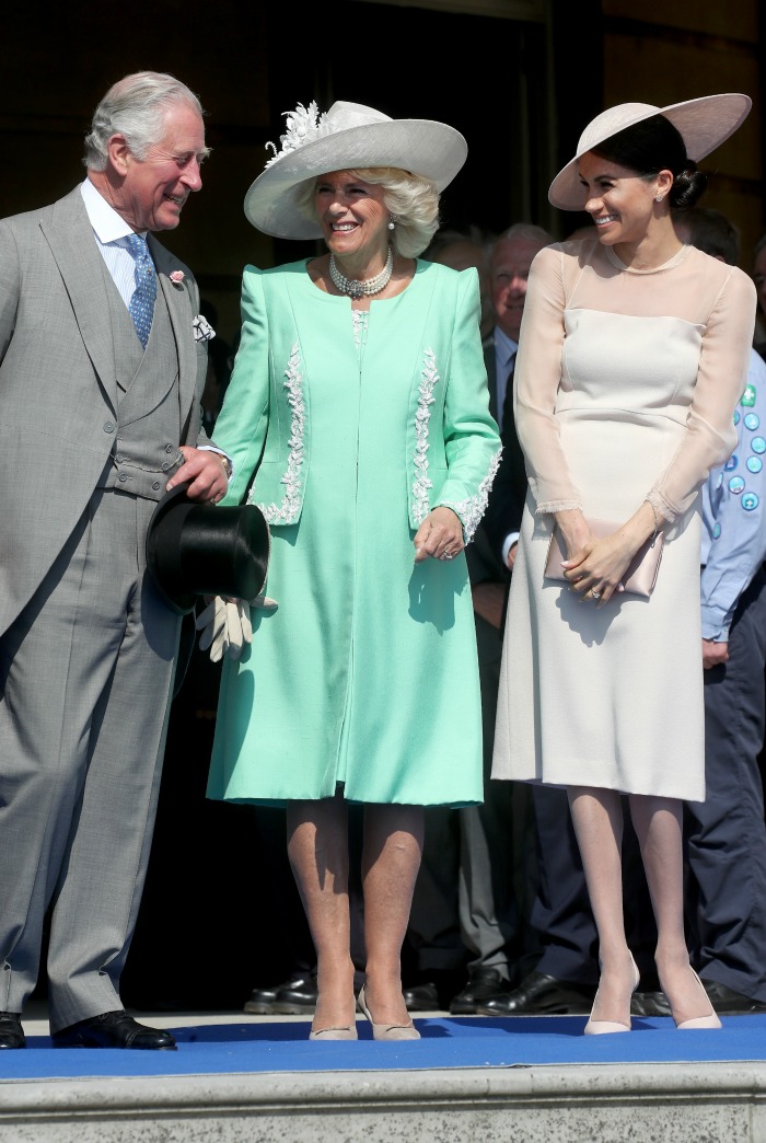 The royals share a laugh at the Prince of Wales' 70th Birthday Patronage Celebration.