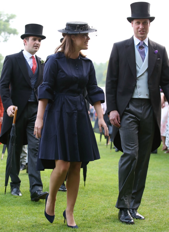 Princess Eugenie and Prince William helped Queen Elizabeth host her second garden party of the 2018 summer. Source: Getty/PA Wire