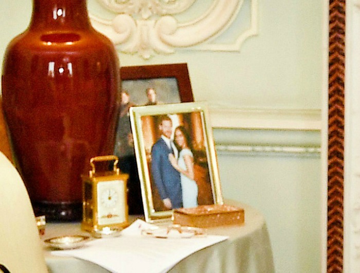 Prince Harry Meghan Markle Queen photo