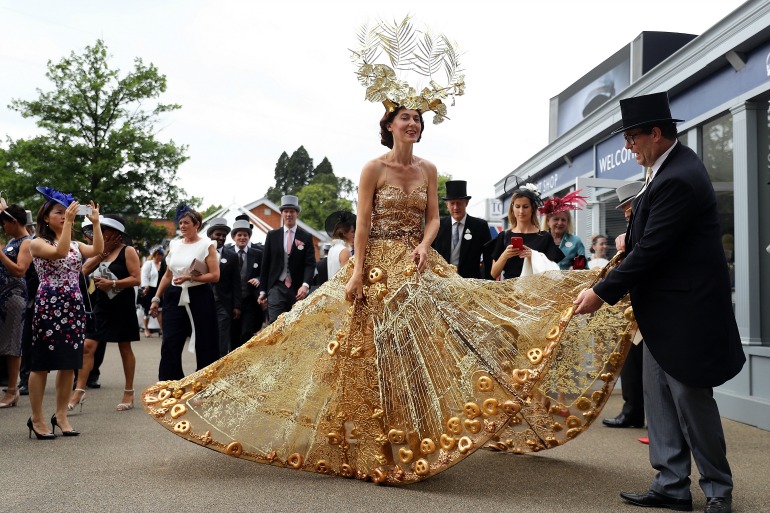 A Royal Ascot attendee. Source: Getty 