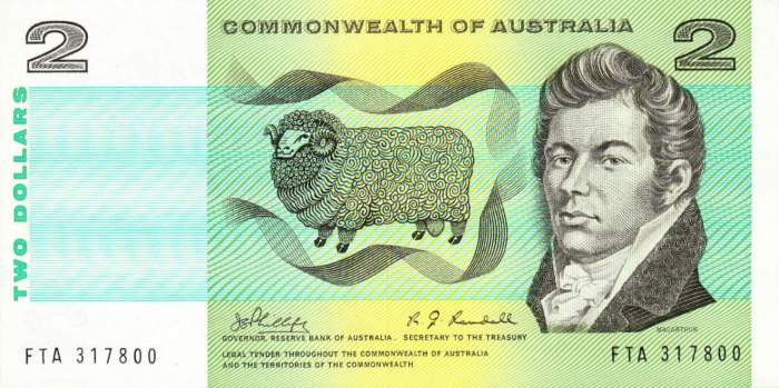 Australian $2 note