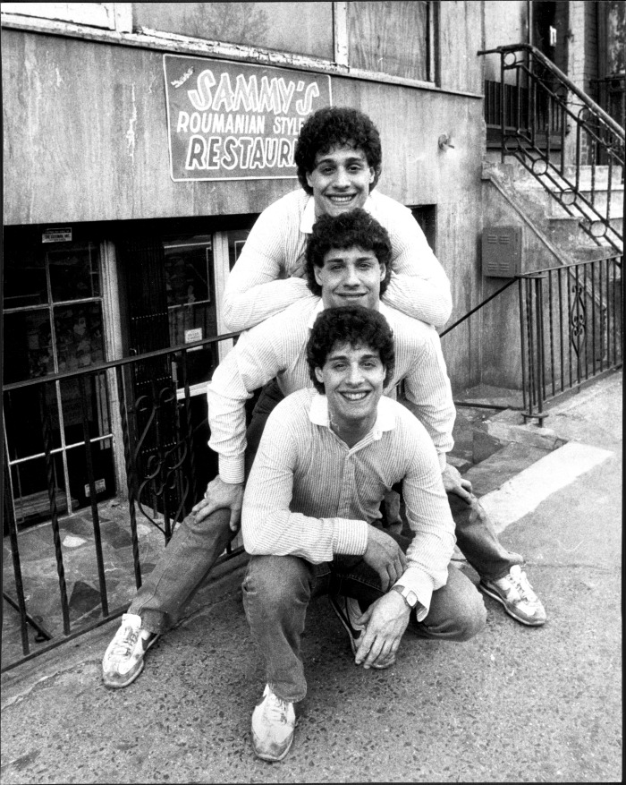 Robert Shafran, David Kellman and Ed Gelland in 1986. Source: Getty.