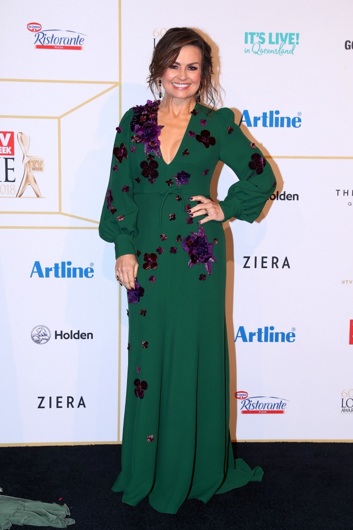 Lisa Wilkinson looked amazing in green. Source: Getty.