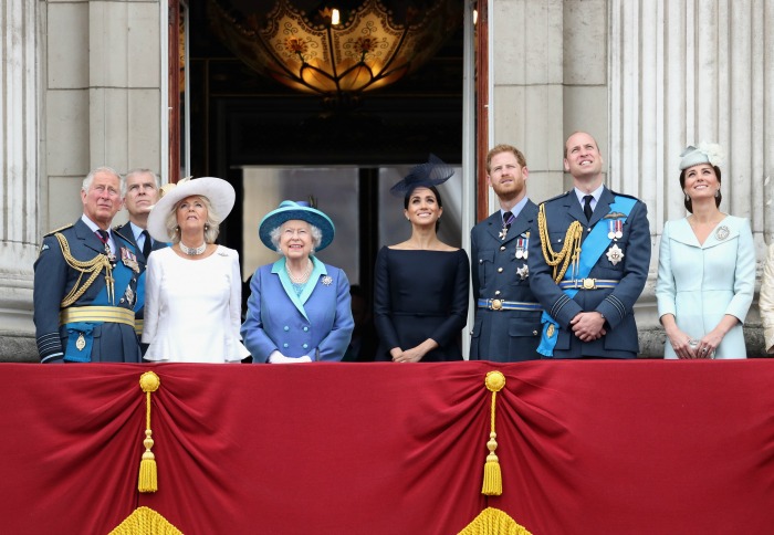 royal family on the balcony