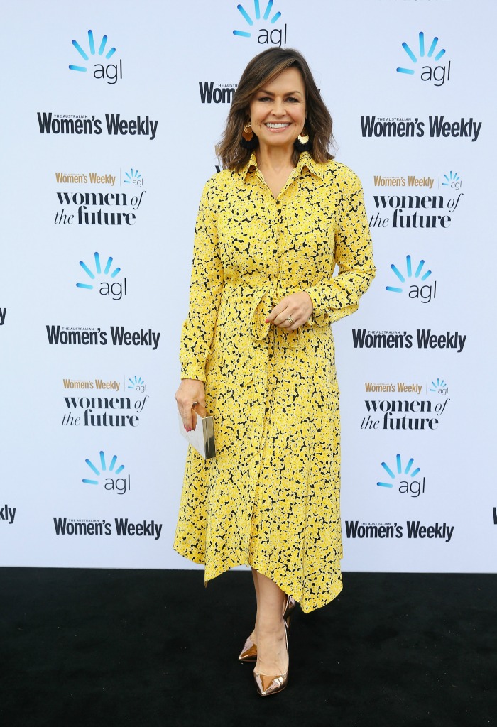 Lisa Wilkinson opted for another floral number at the Women of the Future Awards earlier this month.