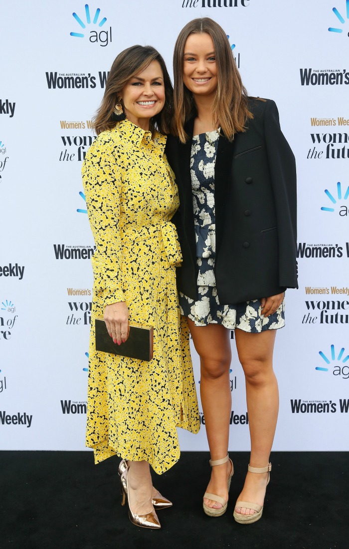 Lisa Wilkinson and daughter Billi posed together.