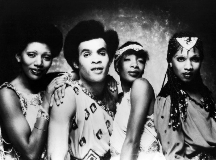 The original line-up of Boney M before their split. Source: Getty.