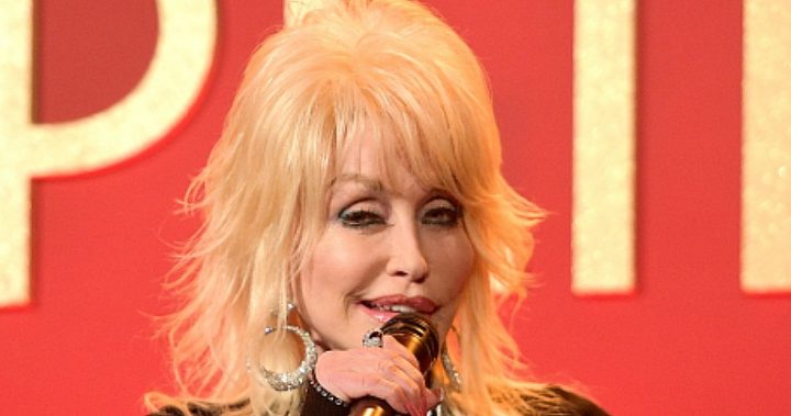 Dolly Parton, 72, Oozes Hollywood Glamour In Sheer Gold Skirt 