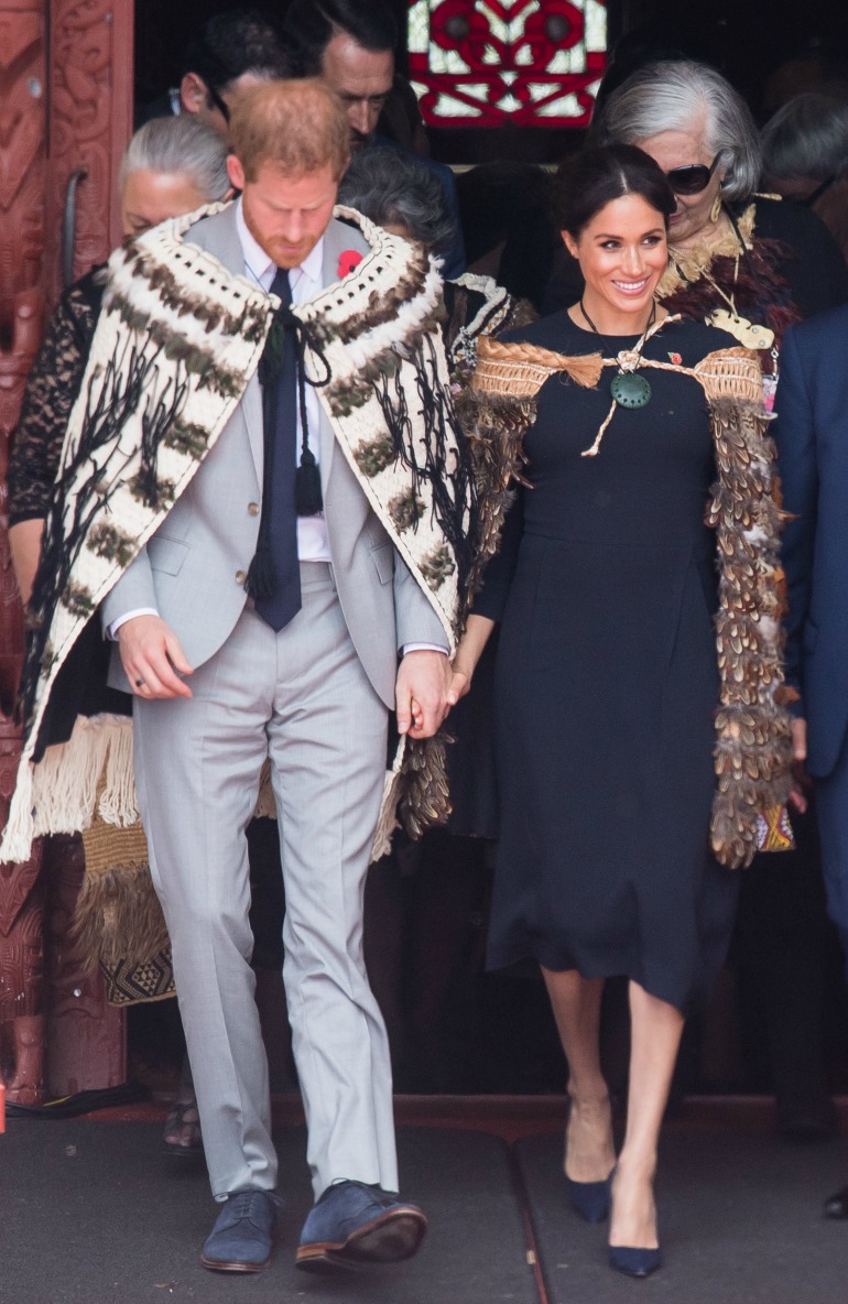 Prince Harry and Meghan are spending the last day of their 16-day Commonwealth tour in Rotorua, New Zealand. Source: Getty