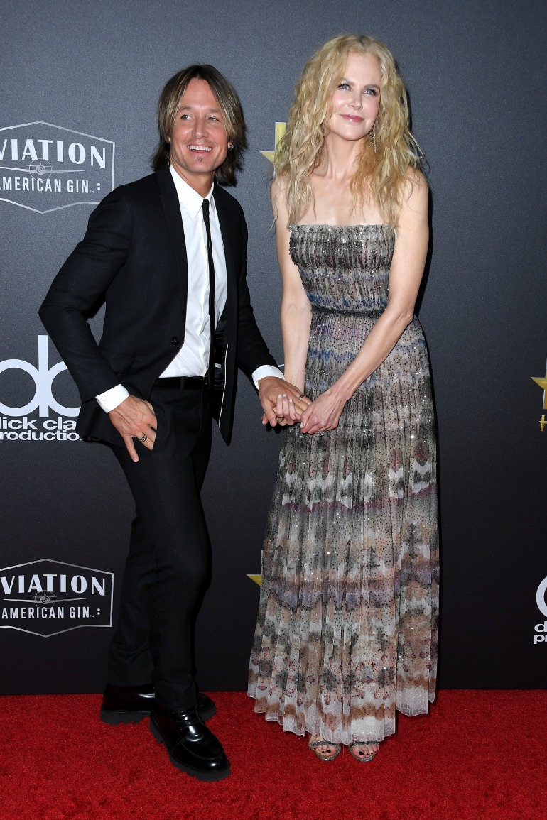 Nicole and Keith, both 51, looked as close as ever as they attended the annual Hollywood Film Awards in Beverly Hills. Source: Getty