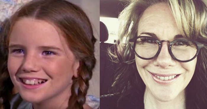 Melissa Gilbert played Laura Ingalls on the show. Source: YouTube/ Laura Elizabeth Ingalls Wilder (left) and Instagram/melissaellengilbertbusfield (right).