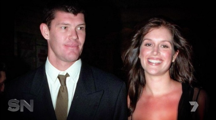 Tziporah was previously engaged to James Packer. Source: Channel 7/Sunday Night.