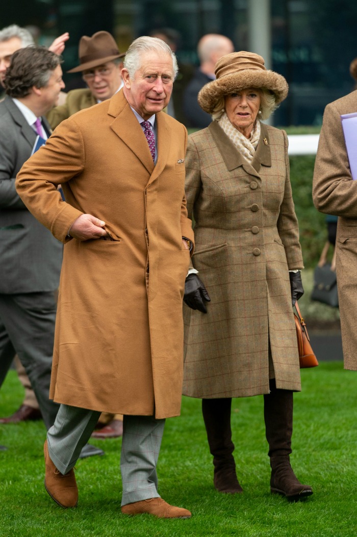 Camilla is radiant in tweed outfit and knee-high boots on outing with ...