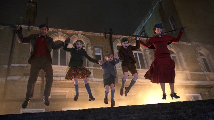 Emily Blunt appears as Mary Poppins in the sequel to the 1965 classic. 