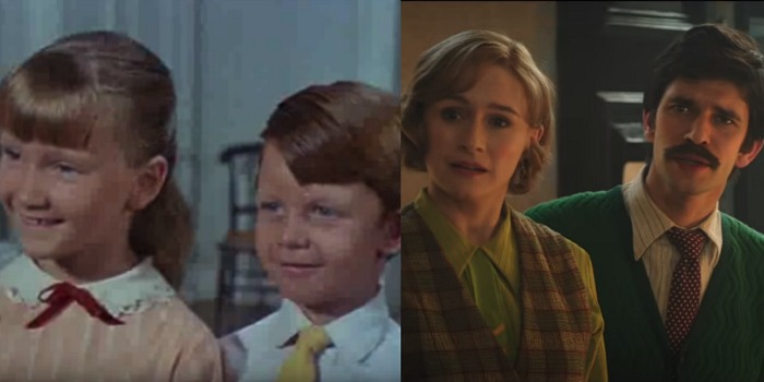 The Banks kids are all grown up! Source: YouTube/freedogshampoo and YouTube/Walt Disney Studios (right).