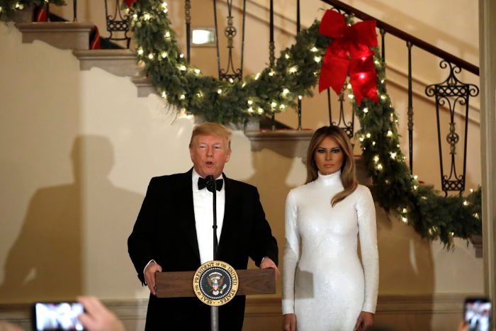 The Congressional Ball was held at The White House on Saturday. Source: Getty.