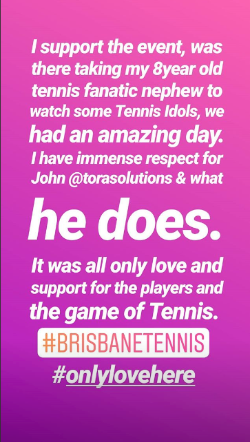 Schapelle Corby took to Instagram in support of the security guard. 