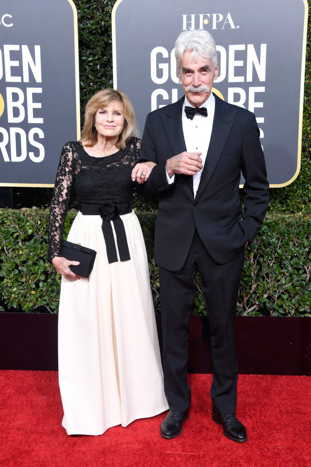 Sam Elliott pictured alongside his wife of 35 years Katharine Ross. Source: Getty