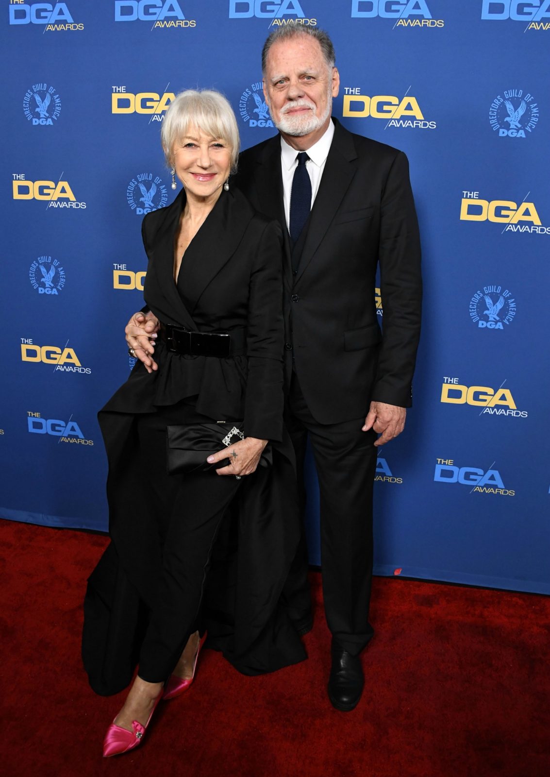 Helen and her husband Taylor Hackford were the ultimate couple at this year's event. 