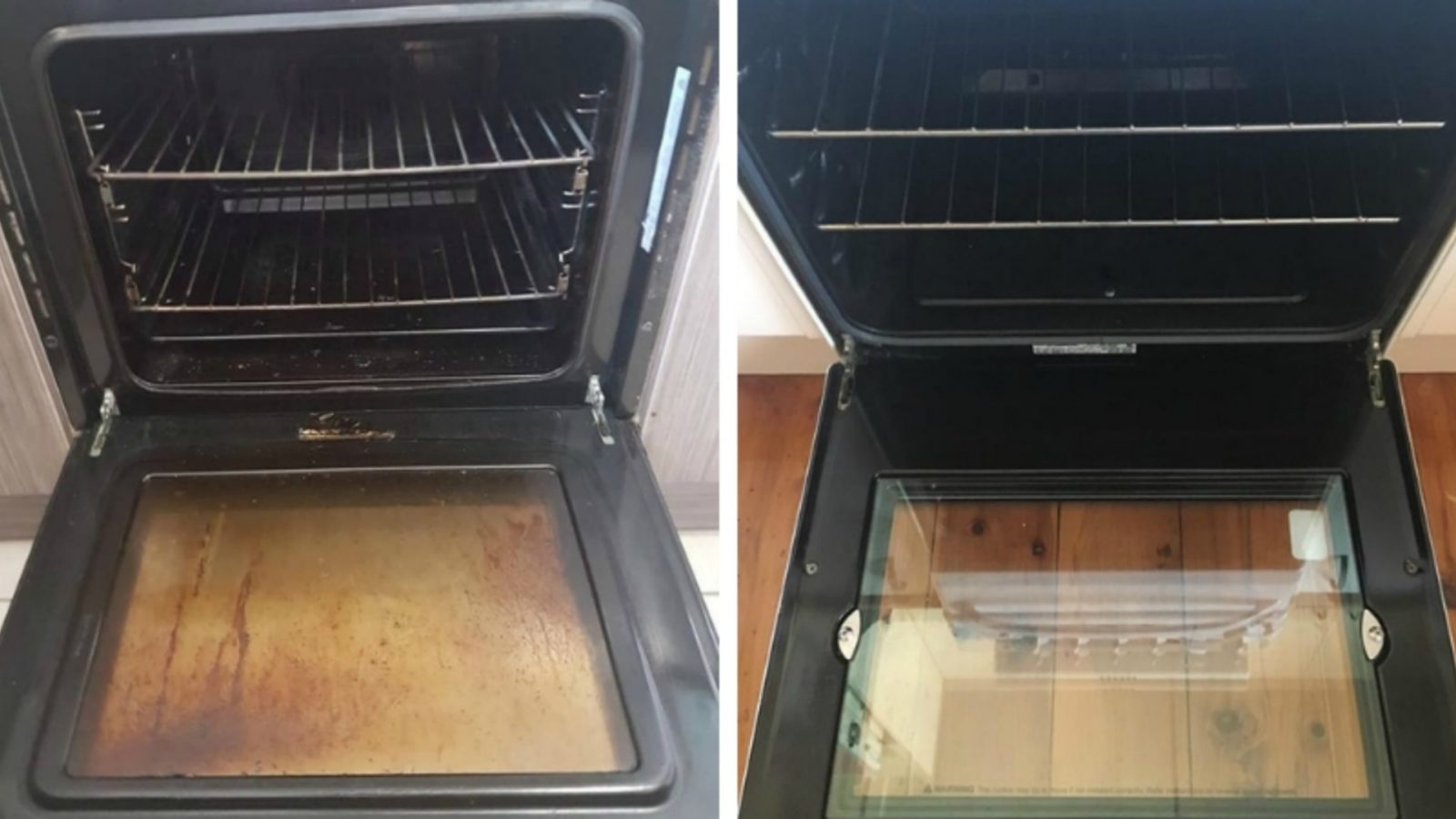 easy way to clean oven cheaply