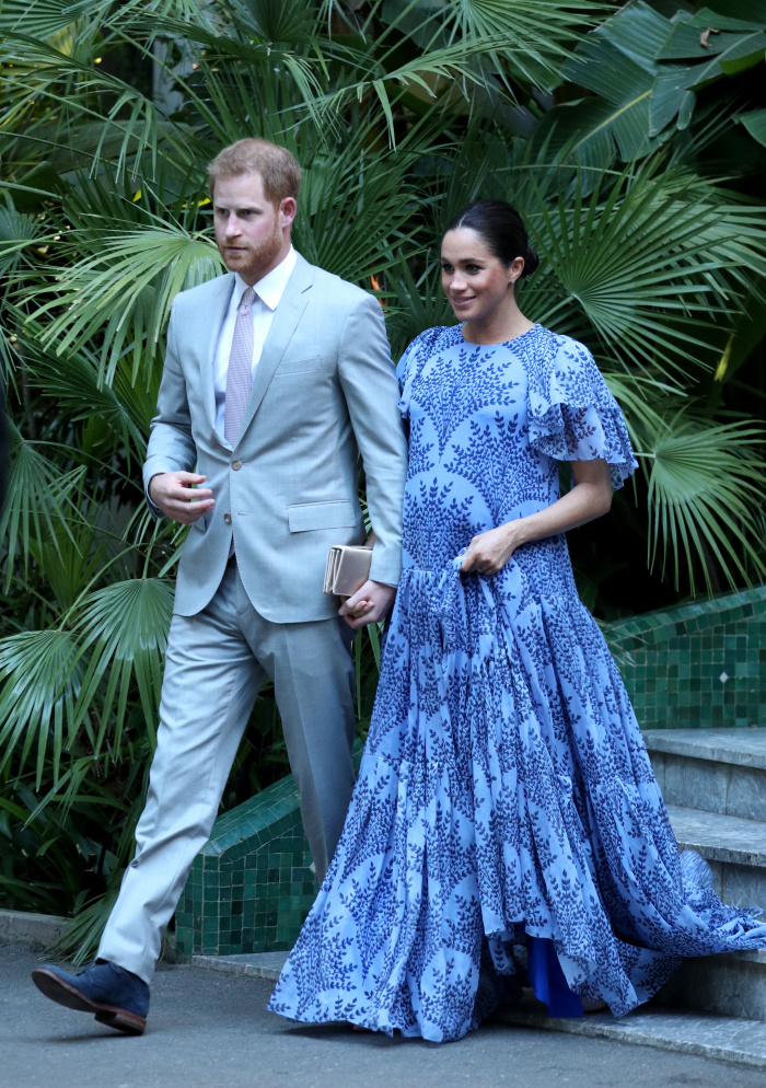 Prince Harry and Meghan visited the King of Morocco during their trip to the country.