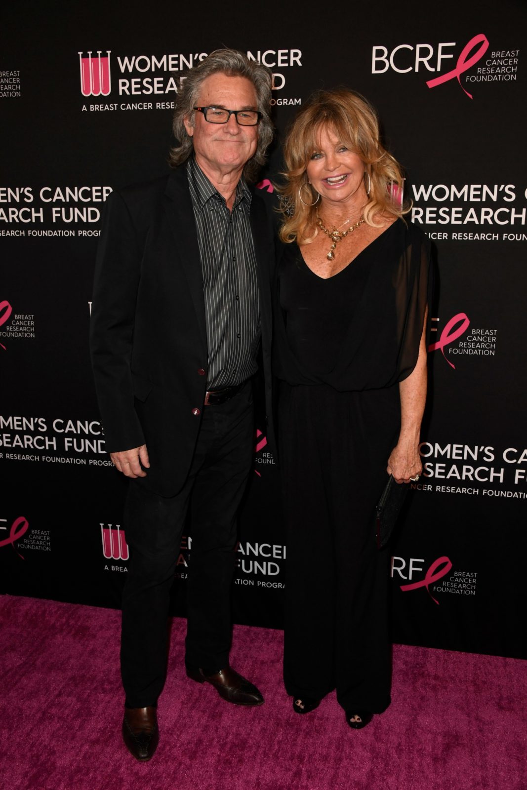 Goldie Hawn and Kurt Russell hit the red carpet for a charity event in California last week. Source: Getty