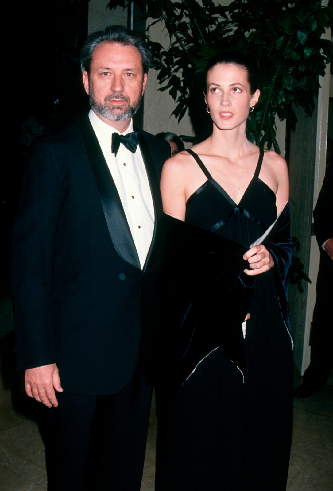 Mike Nesmith and third wife Victoria Kennedy in 1993. Source: Getty.