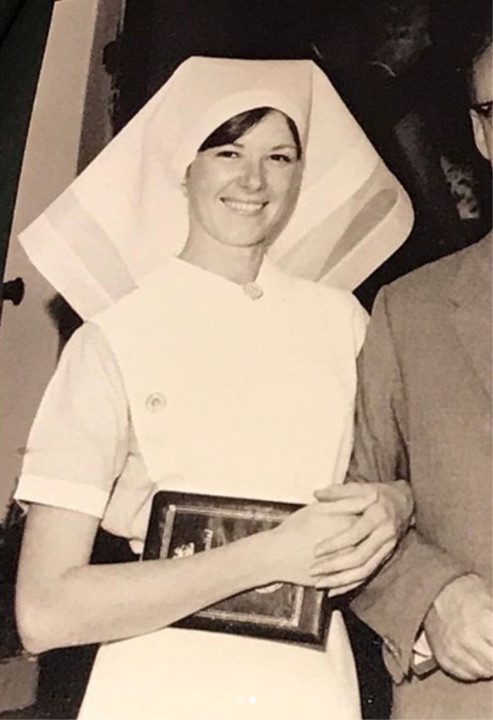 Nicole Kidman shared a beautiful photo of her mum from her days working as a nurse.