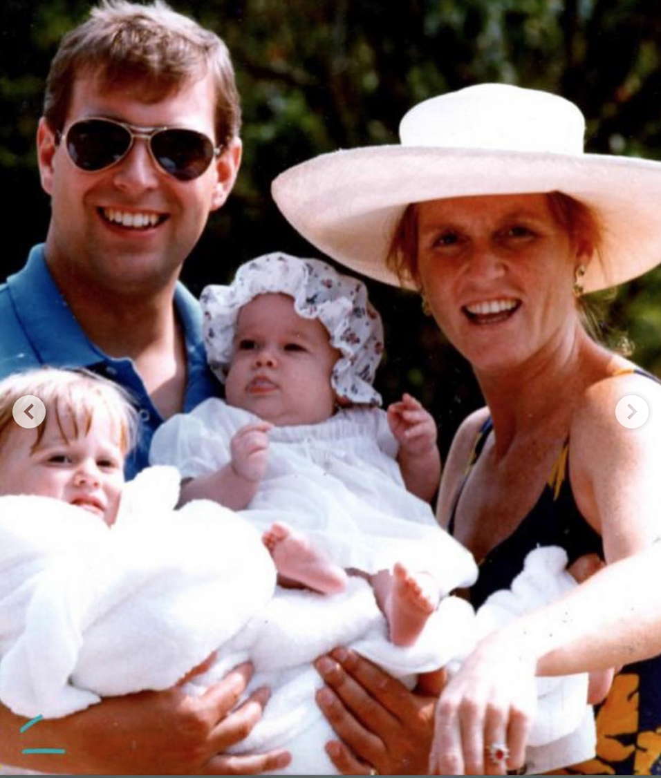 Princess Eugenie shared an adorable photo from her childhood on Mother's Day. 