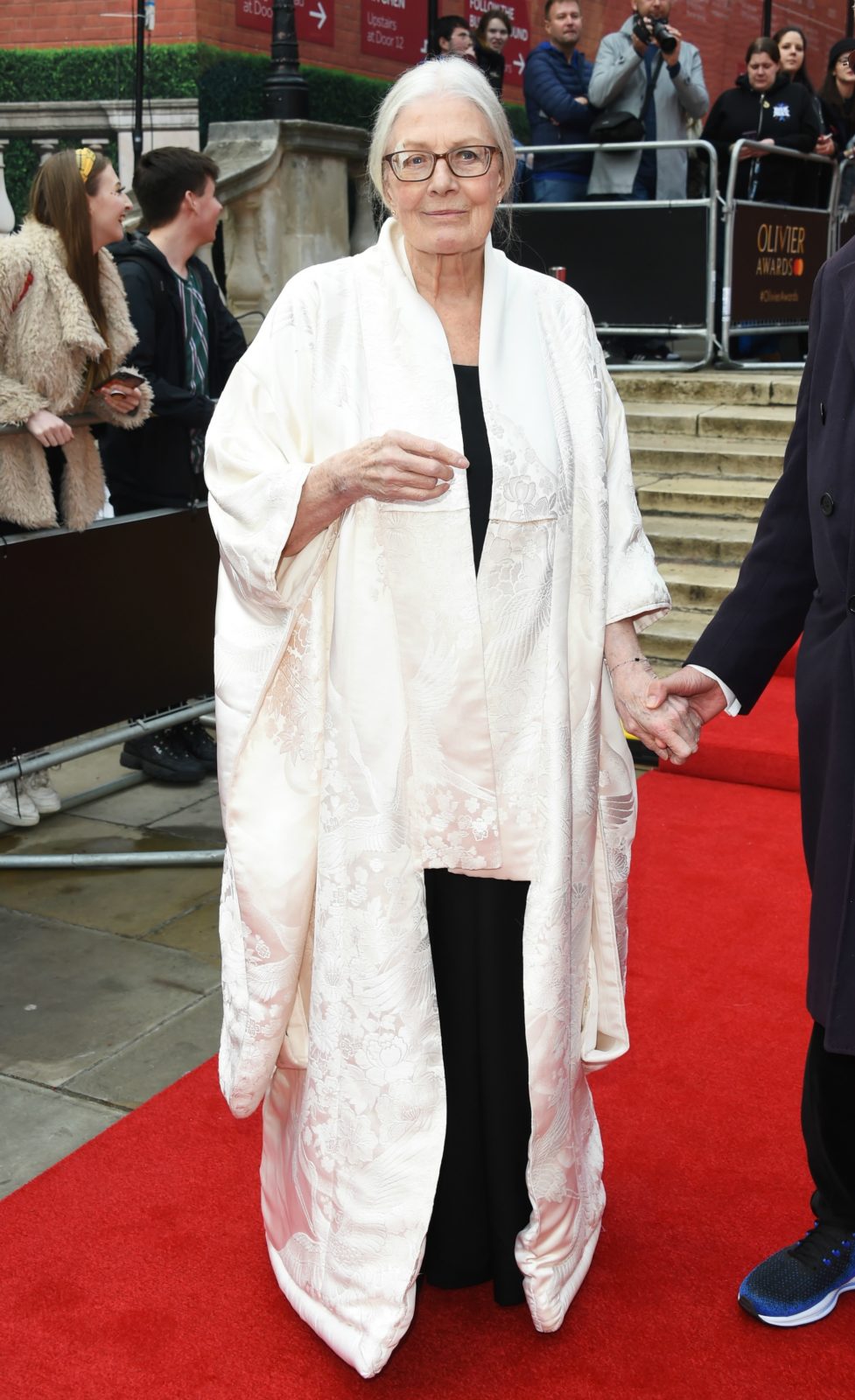 Vanessa Redgrave certainly didn't disappoint in the fashion department. Source: Getty