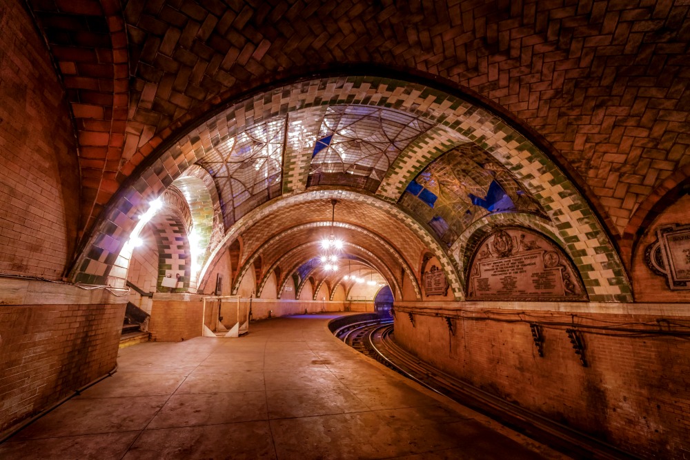 City Hall station, New York City. Source: Getty