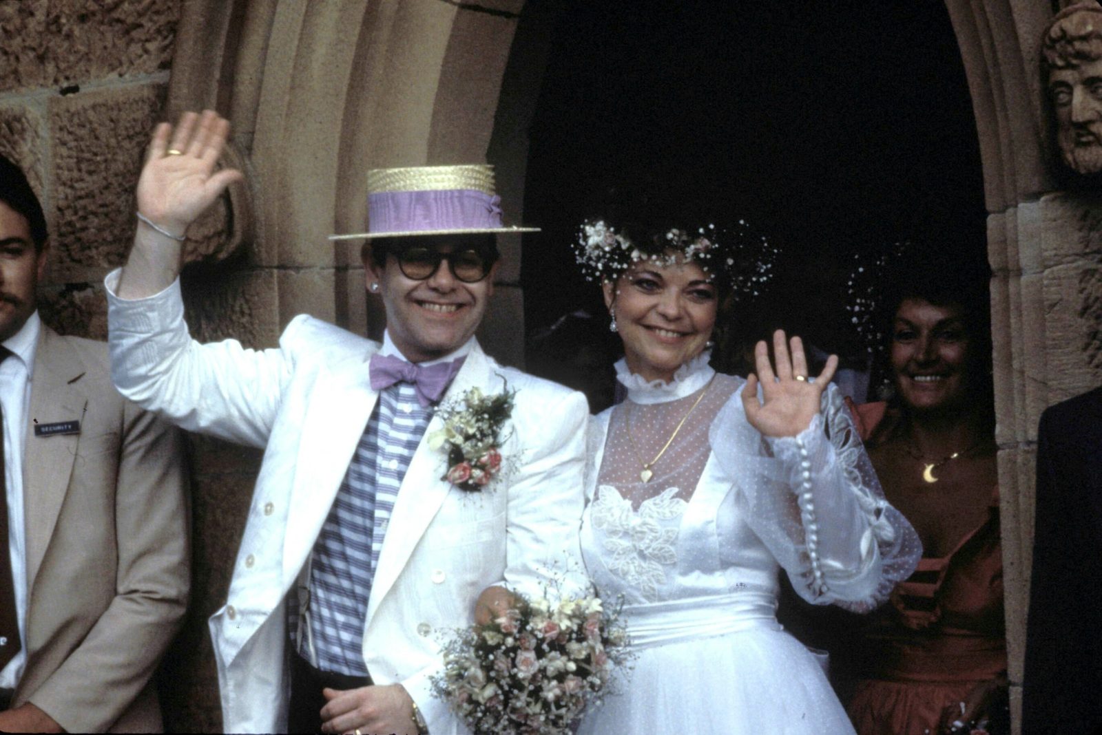 Elton John went on to marry Renate Blauel in the 80s. Source: Getty.