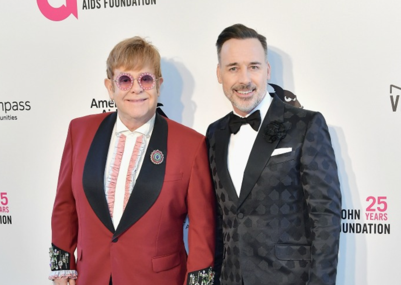 Elton John is now happily married to David Furnish. Source: Getty.