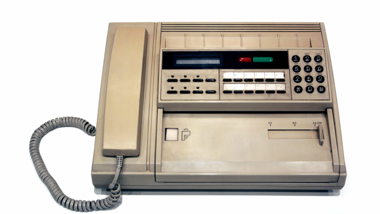 Looking Back At The Old Technology We Used Every Day Starts At 60   0519 Fax Machine GT 